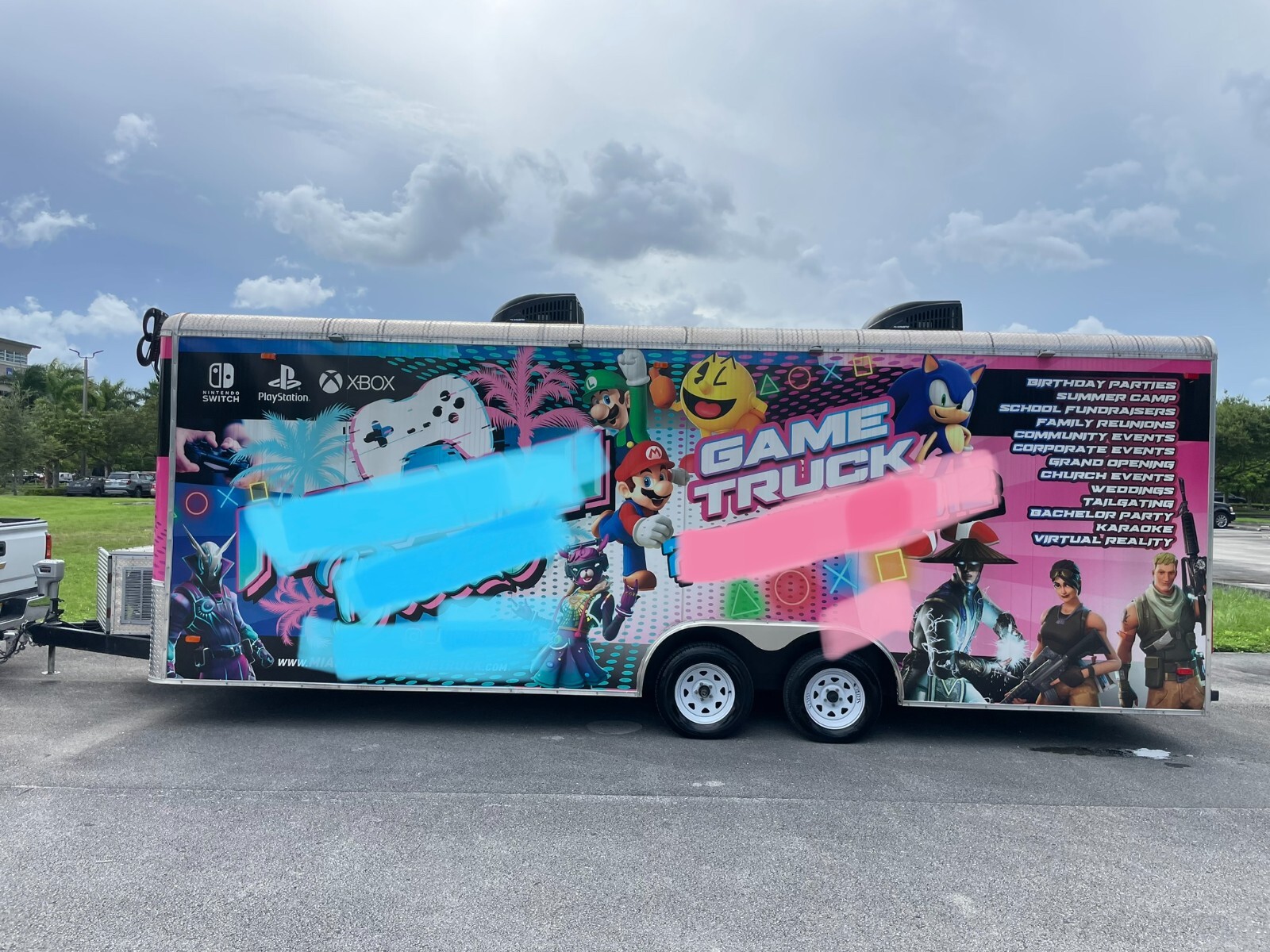 2020 Mobile Gaming Trailer / Game Truck / Mobile Video Game Trailer For Sale