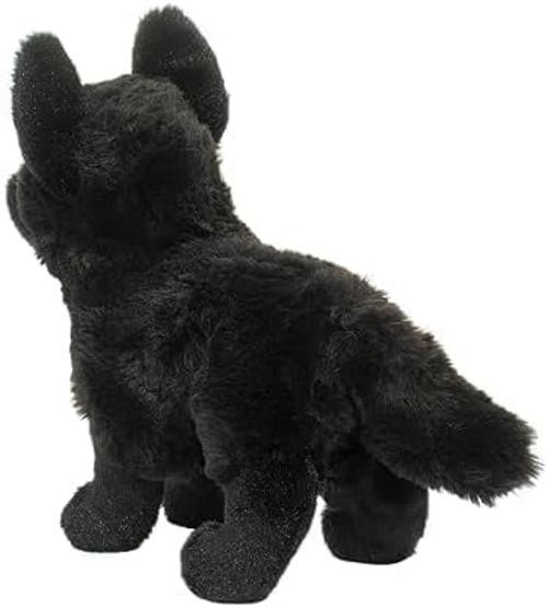 Harko Black German Shepherd Dog Plush Stuffed Animal