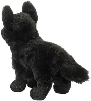 Douglas Harko Black German Shepherd Dog Plush Stuffed Animal 8 Inch Toy