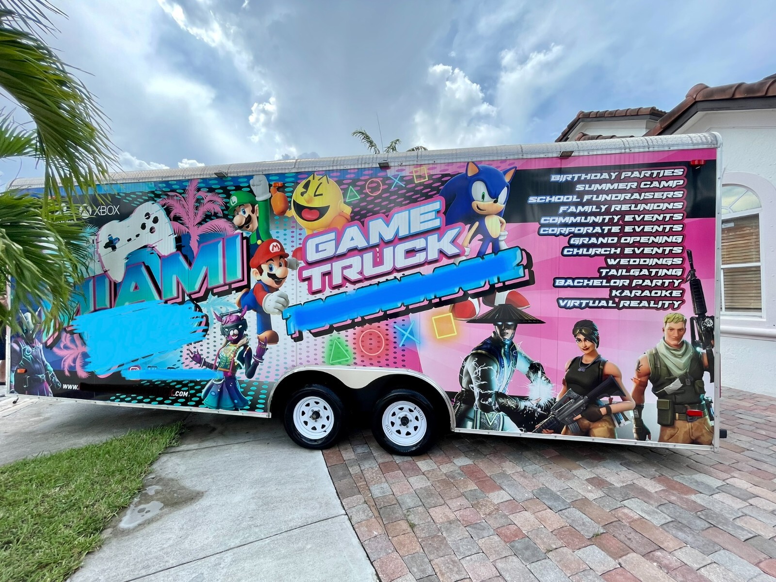 2020 Mobile Gaming Trailer / Game Truck / Mobile Video Game Trailer For Sale
