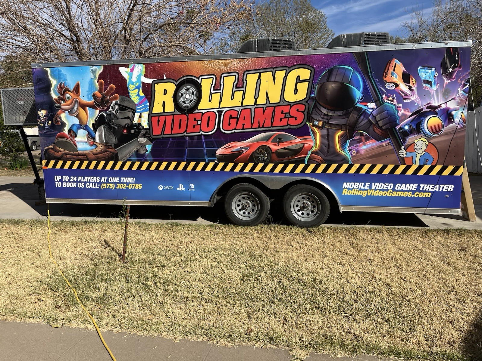 2023 Mobile Gaming Trailer Rolling Video Games Brand