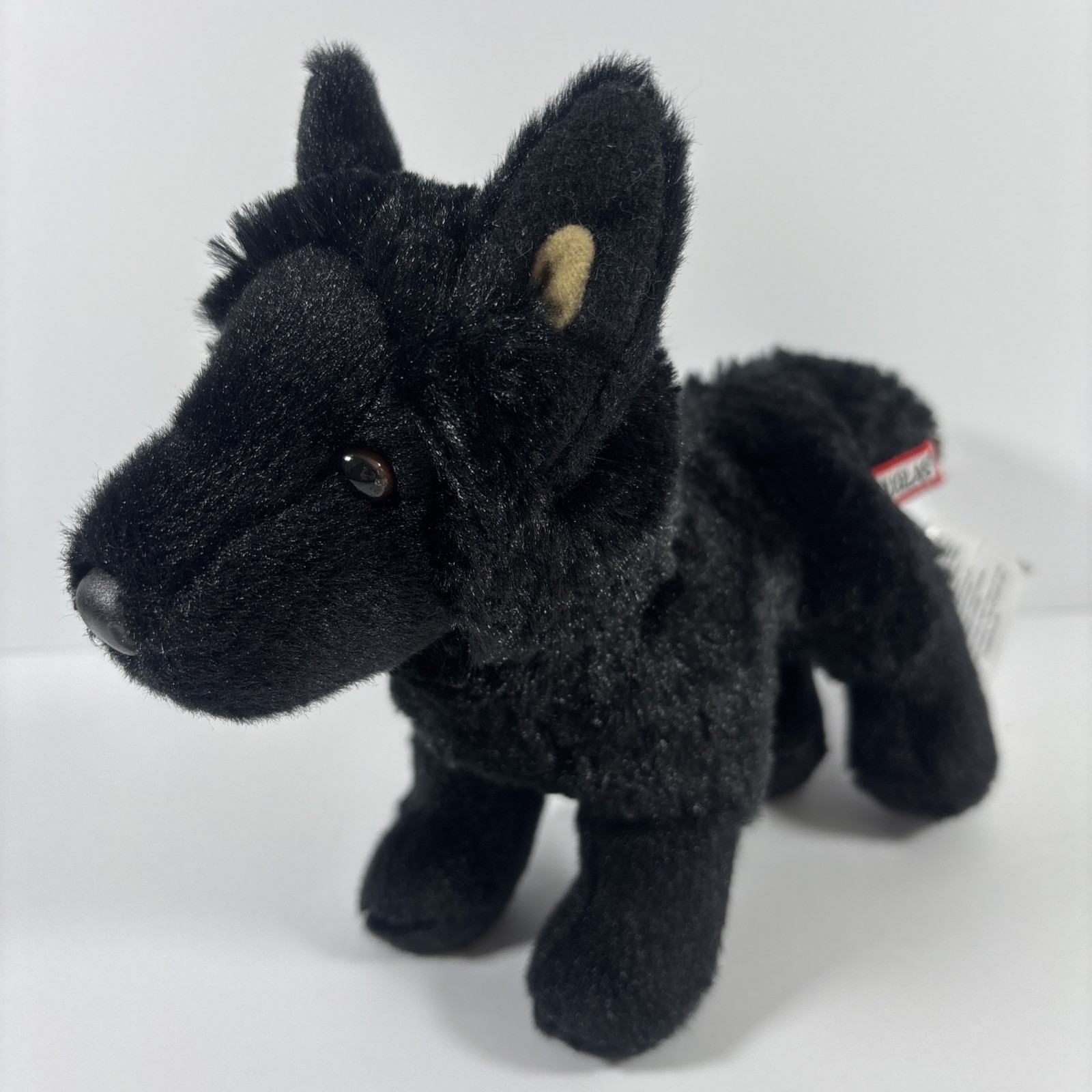 Douglas Cuddle Toys Harko Black German Shepherd Dog #3979 Stuffed Animal Toy