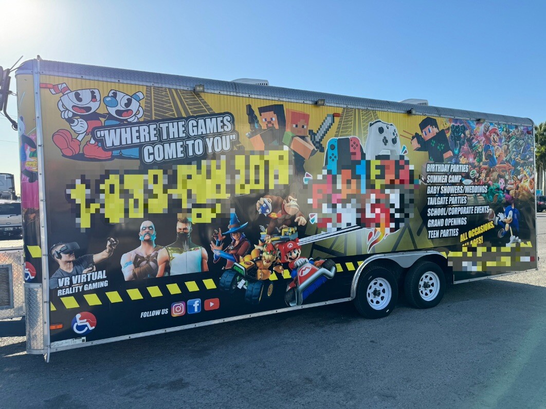2019 24Ft Mobile Gaming Trailer / Game Truck / Mobile Video Game Trailer
