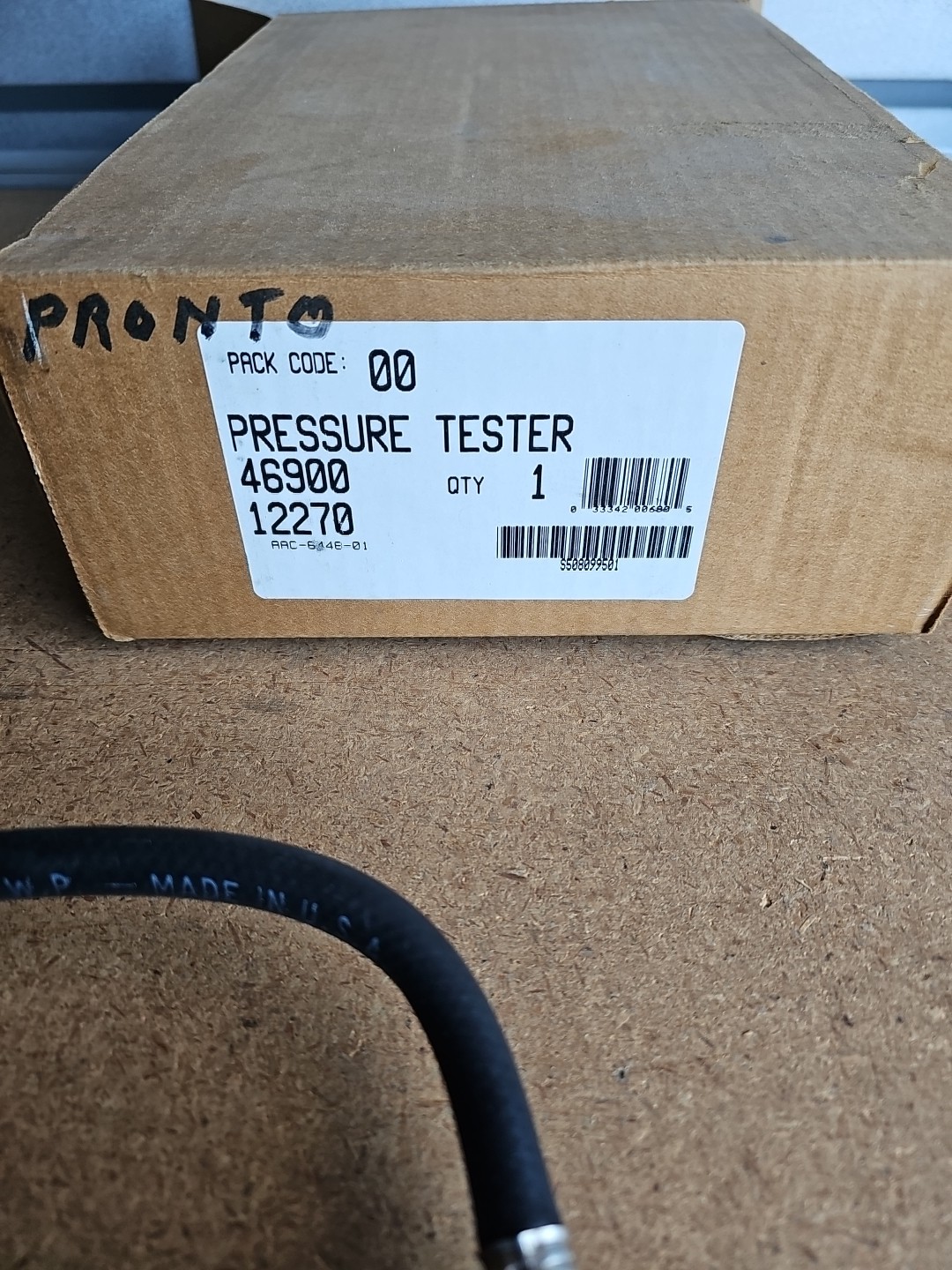 Stant ST270-12270 Pressure Tester COOLING SYSTEM With Case 1994 Vtg USA NOS Read