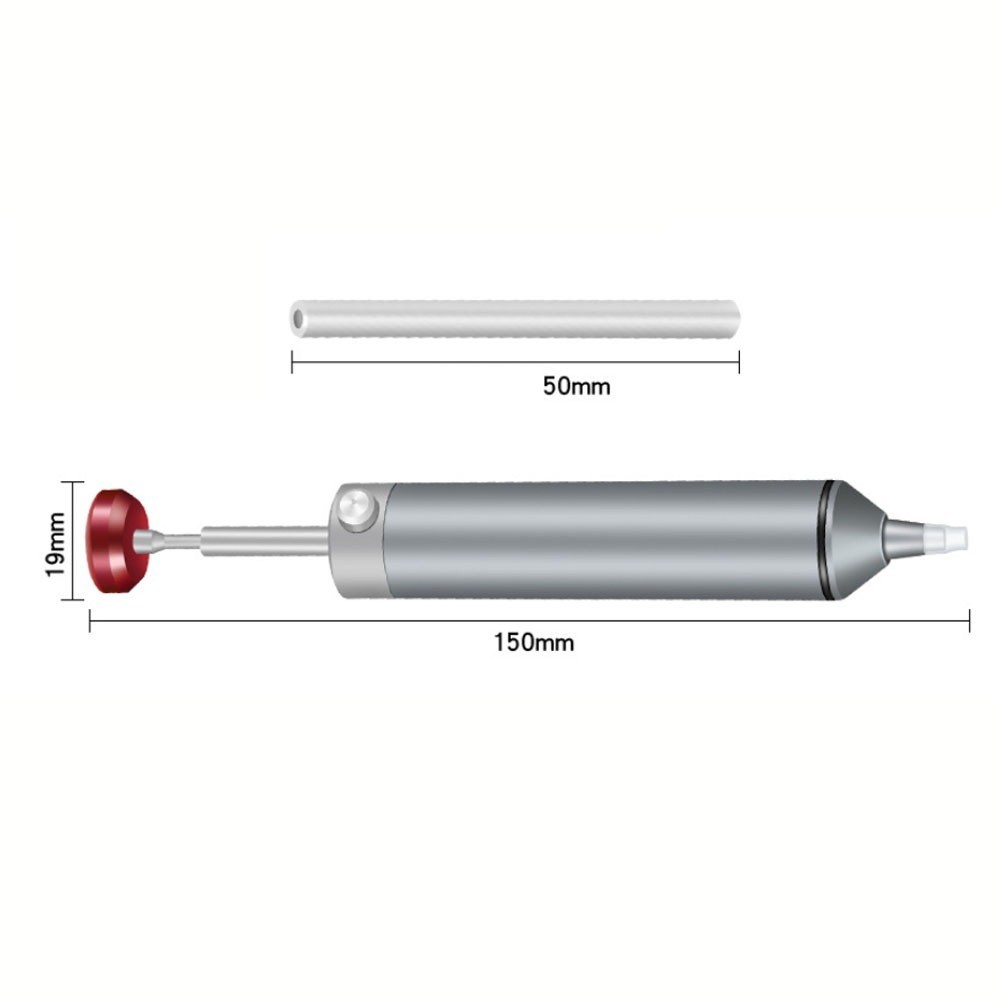 Solder Sucker Pump Solder Sucker Pump Nozzle Self-cleaning Shaft Silicone