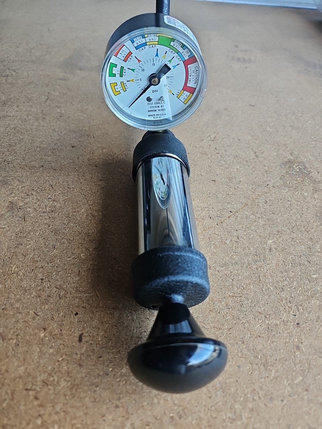 Stant ST270-12270 Pressure Tester COOLING SYSTEM With Case 1994 Vtg USA NOS Read