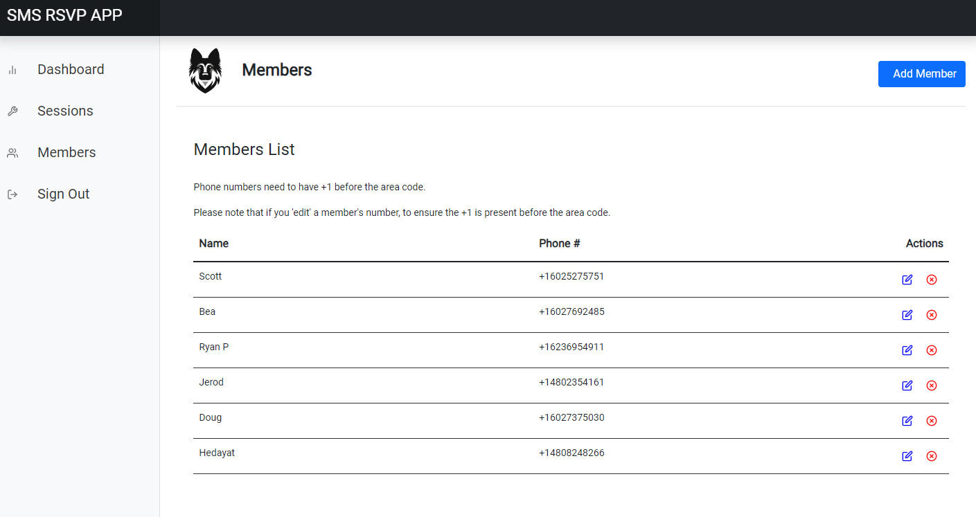 RSVP SMS TEXTING APPLICATION FOR YOUR BUSINESS. Manage Event RSVP easily via SMS