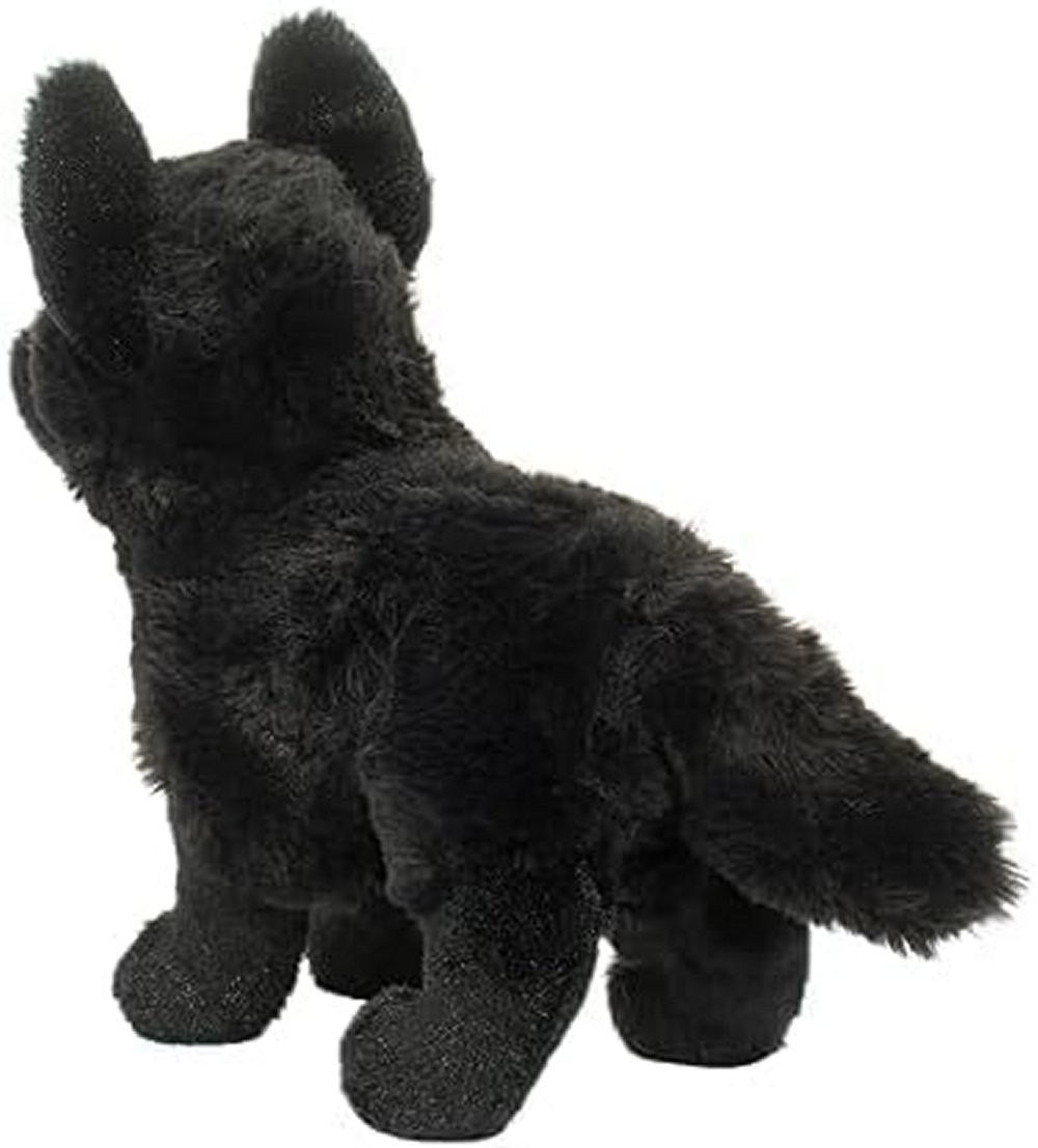Douglas Harko Black German Shepherd Dog 8” Plush Toy Stuffed Animal Puppy Cuddle