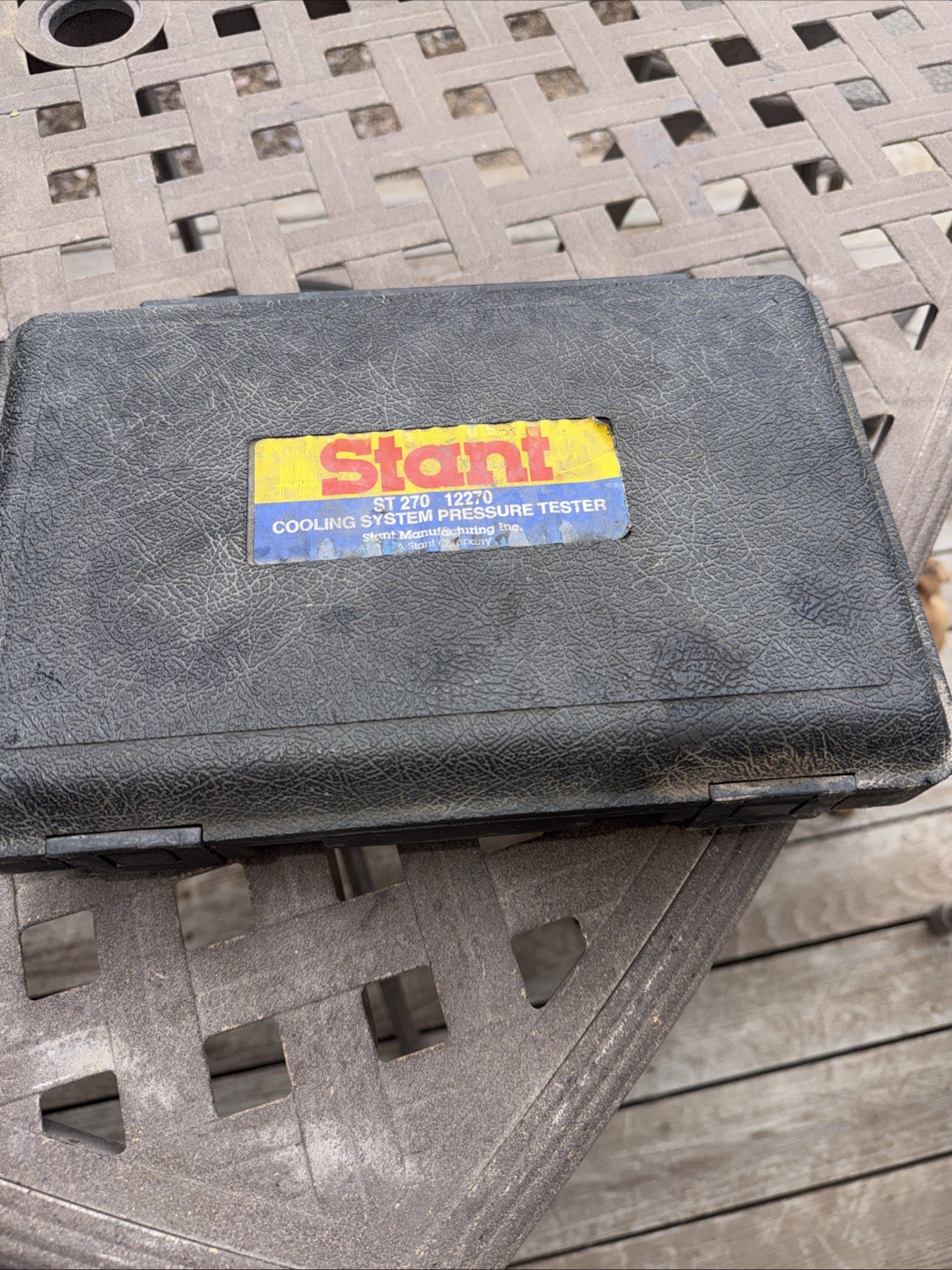 Stant ST270-12270 Pressure Tester Cooling System w/ Case – 1998 USA, Vintage NOS