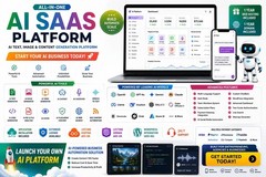 All-in-One AI SaaS Platform | Chat, Image, Video & Hosting