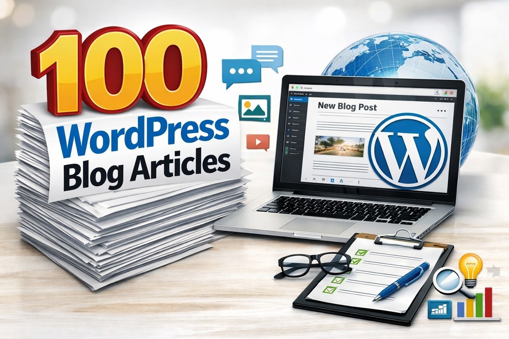 100 Articles Written For Your WordPress Blog