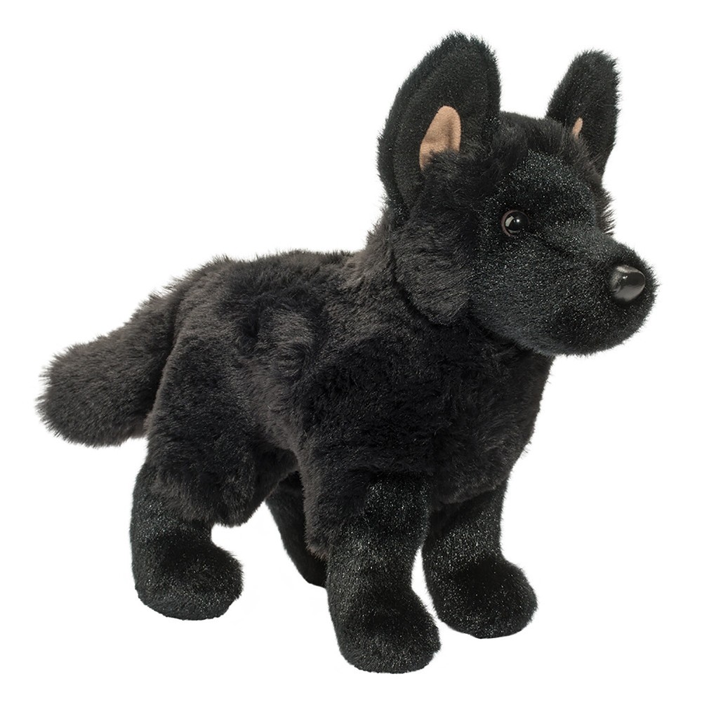 Douglas Harko 8&Prime; Black German Shepherd Plush Stuffed Animal Dog