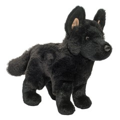Douglas Harko 8&Prime; Black German Shepherd Plush Stuffed Animal Dog