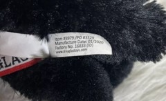 Harko 8&Prime; Black German Shepherd Plush Stuffed Animal Dog Douglas Toy With Collar