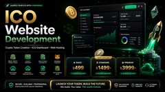Complete ICO Launch Package – Token Development, Website, Dashboard & Hosting