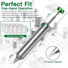 Solder Sucker Desoldering Pump, Manual Desoldering Tool for Engineer with Sel…