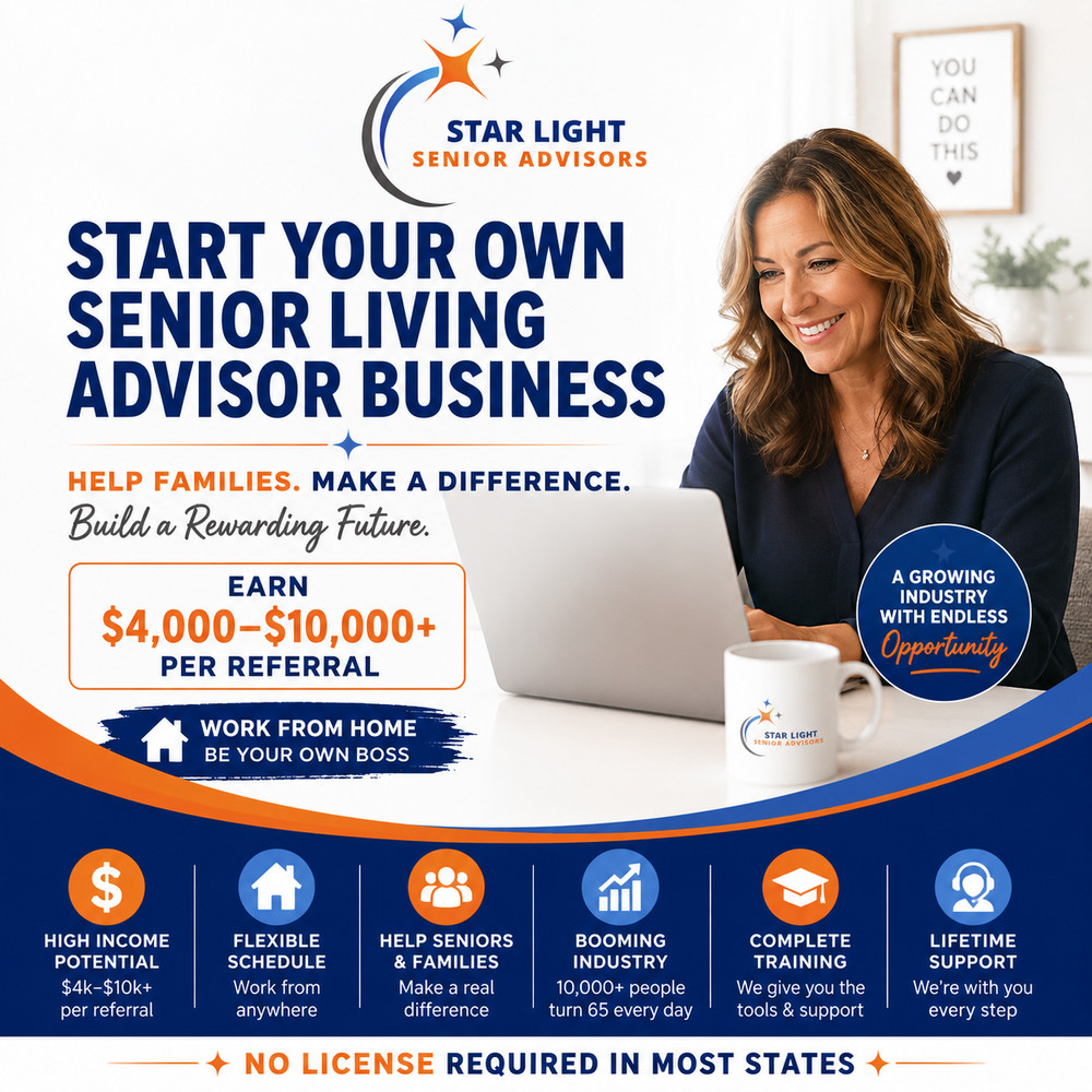 Start a Senior Living Advisor Business | Complete Consulting & Training