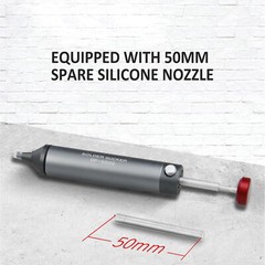 Silicone Tip Solder Sucker Pump Remover Engineer Desoldering Pump Tool Portable