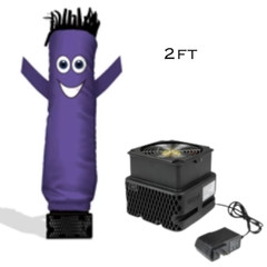 Mini inflatable tube man, comes INCLUDED with blower, 8 colors to choose