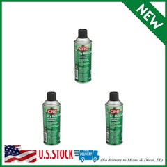 Pack of 3 CRC 3084 Dry Moly Lube, (Net Weight: 11 oz.) 16 oz Aerosol Can, Dark G