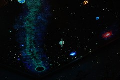 Glow in the Dark Daytime Invisible Star Ceiling Painting Kit Astronomy Murals