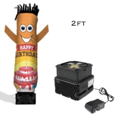 Mini inflatable tube man, comes INCLUDED with blower, 8 colors to choose