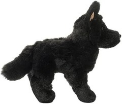 Douglas Harko Black German Shepherd Dog Plush Stuffed Animal