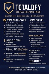 Get A Digital Helping Hand | DWY Online Tasks | Hourly Digital Support Prints
