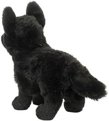 Douglas Harko Black German Shepherd Dog 8” Plush Toy Stuffed Animal Puppy Cuddle