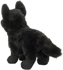 Harko Black German Shepherd Plush Stuffed Animal – Dog